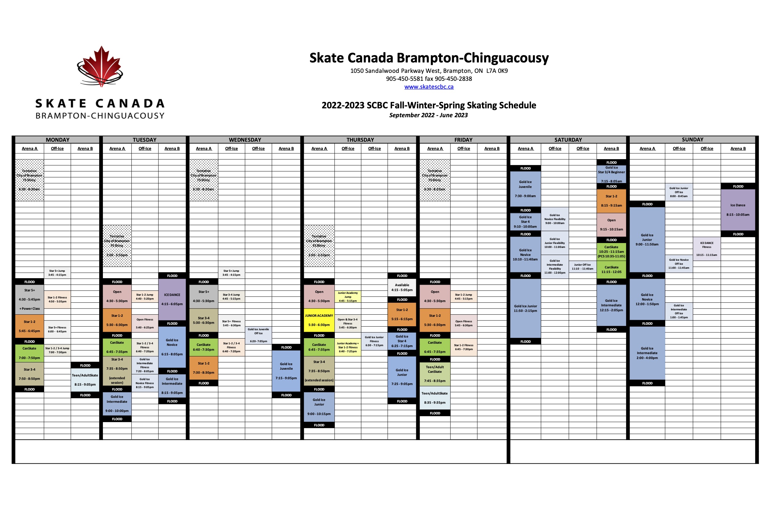 2022-2023 SCBC Fall/Winter/Spring Sessions - Skate Canada Brampton-Chinguacousy